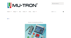 Desktop Screenshot of mu-tron.org